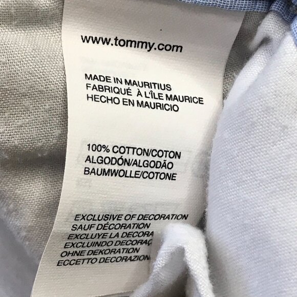 Tommy Hilfiger Khaki Chino Pants Men's Size 38/32 100% Cotton Straight Leg - Picture 8 of 12